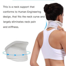 Load image into Gallery viewer, Medical Cervical Neck brace Collar with Chin Support for Stiff Relief Cervical Collar correct neck support pain Bone Care health - Ammpoure Wellbeing 🇬🇧
