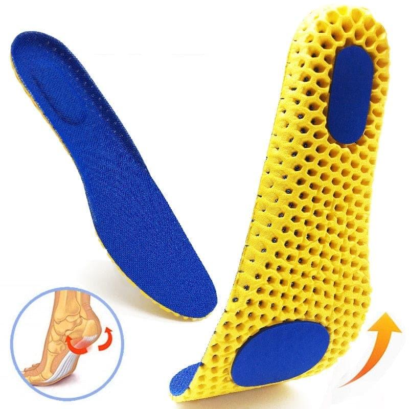 Memory Foam Insoles For Shoes Sole Mesh Deodorant Breathable Cushion Running Insoles For Feet Man Women Orthopedic Insoles - Ammpoure Wellbeing 🇬🇧