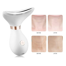 Load image into Gallery viewer, Multifunctional Face Neck Massage Facial Lift Beauty Devices Remove Double Chin LED Photon Therapy Anti Wrinkle Skin Care Tools - Ammpoure Wellbeing 🇬🇧
