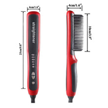 Load image into Gallery viewer, Multifunctional Hair Straightener Comb Anti-Scald Hair Straightening Brush Comb Fast Heating Hair Straightener - Ammpoure Wellbeing 🇬🇧
