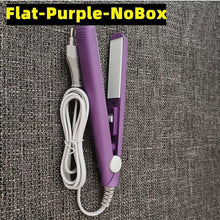 Load image into Gallery viewer, New Curling Iron Mini Hair Straightener Iron Ceramic Straightening Styling Tools Hair Curler Flat Iron Beard Straightener - Ammpoure Wellbeing 🇬🇧
