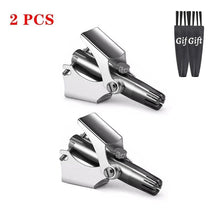 Load image into Gallery viewer, Nose Hair Trimmer for Men Stainless Steel Manual Trimmer For Nose Vibrissa Razor Shaver Washable Portable Nose Ear Hair Trimmer - Ammpoure Wellbeing 🇬🇧
