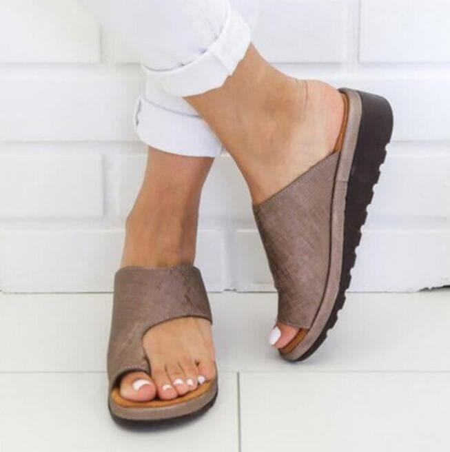 Comfy orthopedic top bunion corrector sandals