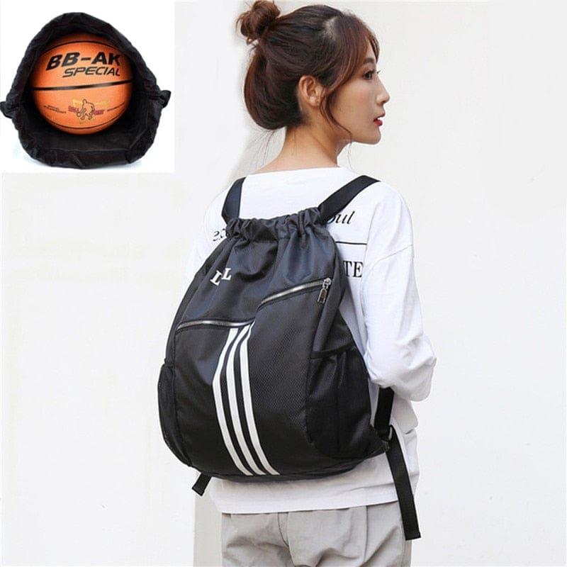 Outdoor Sports Gym Bags Basketball Backpack For Training Bolsas Women Fitness Yoga Bag Drawstring Fitness Bag - Ammpoure Wellbeing 🇬🇧