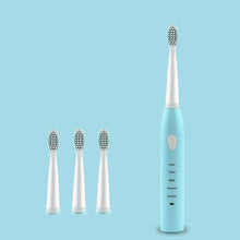 Load image into Gallery viewer, Powerful Ultrasonic Sonic Electric Toothbrush USB Charge Rechargeable Tooth Brush Washable Electronic Whitening Teeth Brush J110 - Ammpoure Wellbeing 🇬🇧
