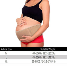Load image into Gallery viewer, Pregnant Women Support Belly Band Back Clothes Belt Adjustable Waist Care Maternity Abdomen Brace Protector Pregnancy - Ammpoure Wellbeing 🇬🇧
