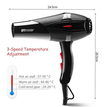 Load image into Gallery viewer, Professional Strong Power Hair Dryer 3200W/1400W (100-240V) - Ammpoure London
