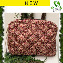 Load image into Gallery viewer, Recycled Silk Washbag (One-Off Print) - Ammpoure London
