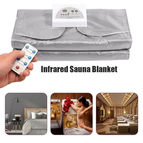 Sauna Blanket Detox Upgraded Stretch Professional Fitness Machines Weight Loss UK - Ammpoure London