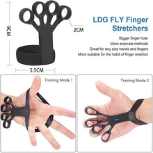 Load image into Gallery viewer, Silicone Grip Device Finger Exercise Stretcher Arthritis Hand Grip Trainer Strengthen Rehabilitation Training To Relieve Pain - Ammpoure Wellbeing 🇬🇧
