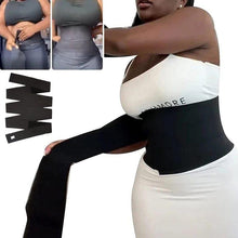 Load image into Gallery viewer, Snatch Me Up Bandage Wrap Women Slimming Sheath Stretch Bands Lumbar Support Invisible Wrap Waist Trainer Adjustable Backrest - Ammpoure Wellbeing 🇬🇧
