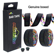 Load image into Gallery viewer, Soft Road Bike Bicycle Handlebar Cork EVA PU Bar Tape Professional Cycling Damping Anti-Vibration Wrap With 2 Bar Plug - Ammpoure Wellbeing 🇬🇧
