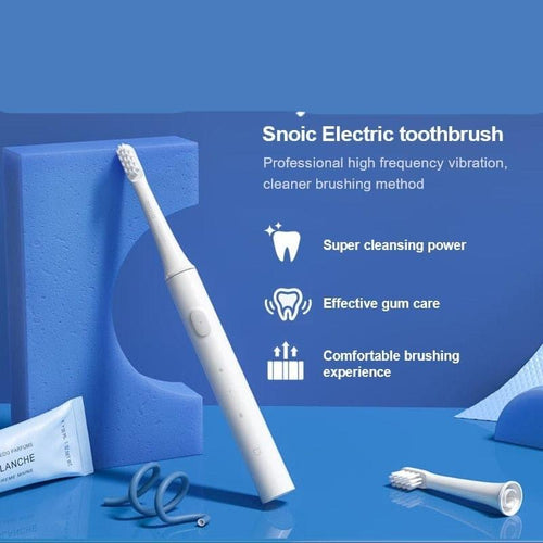 Sonic Electric Toothbrush Cordless USB Rechargeable Toothbrush Waterproof Ultrasonic Automatic Tooth Brush - Ammpoure Wellbeing 🇬🇧
