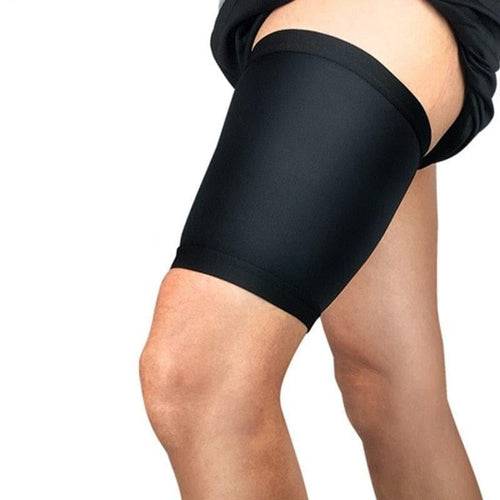 Thigh Wrap Hamstring Brace Support Compression Sleeve for Pulled Hamstring Strain Injury Tendonitis Rehab and Recovery New - Ammpoure Wellbeing 🇬🇧