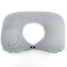 Load image into Gallery viewer, Travel Pillows Airplanes Inflatable Super Light Portable Neck Pillow U-Shape Automatic Inflatable Cervical Vertebr Pillow - Ammpoure Wellbeing 🇬🇧
