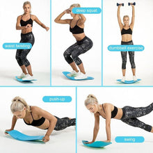 Load image into Gallery viewer, Twisting Fitness Balance Board Simple Core Workout Yoga Gym Fitness Training Prancha Abdominal Leg Training Balance Exercise - Ammpoure Wellbeing 🇬🇧
