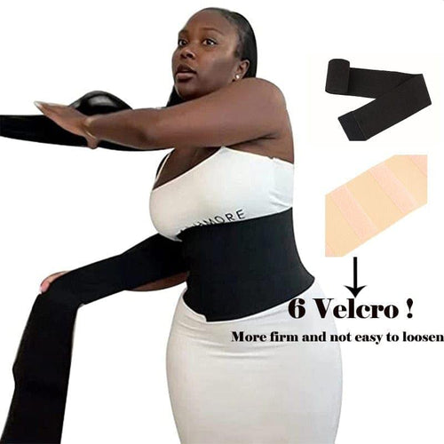 Waist Trainer for Women Snatch Me Up Bandage Wrap Lumbar Waist Support Belt Adjustable Belly Waist Wrap for Women General - Ammpoure Wellbeing 🇬🇧
