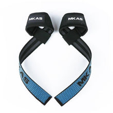 Load image into Gallery viewer, Weight lifting Wrist Straps Fitness Bodybuilding Training Gym lifting straps with Non Slip Flex Gel Grip - Ammpoure Wellbeing 🇬🇧
