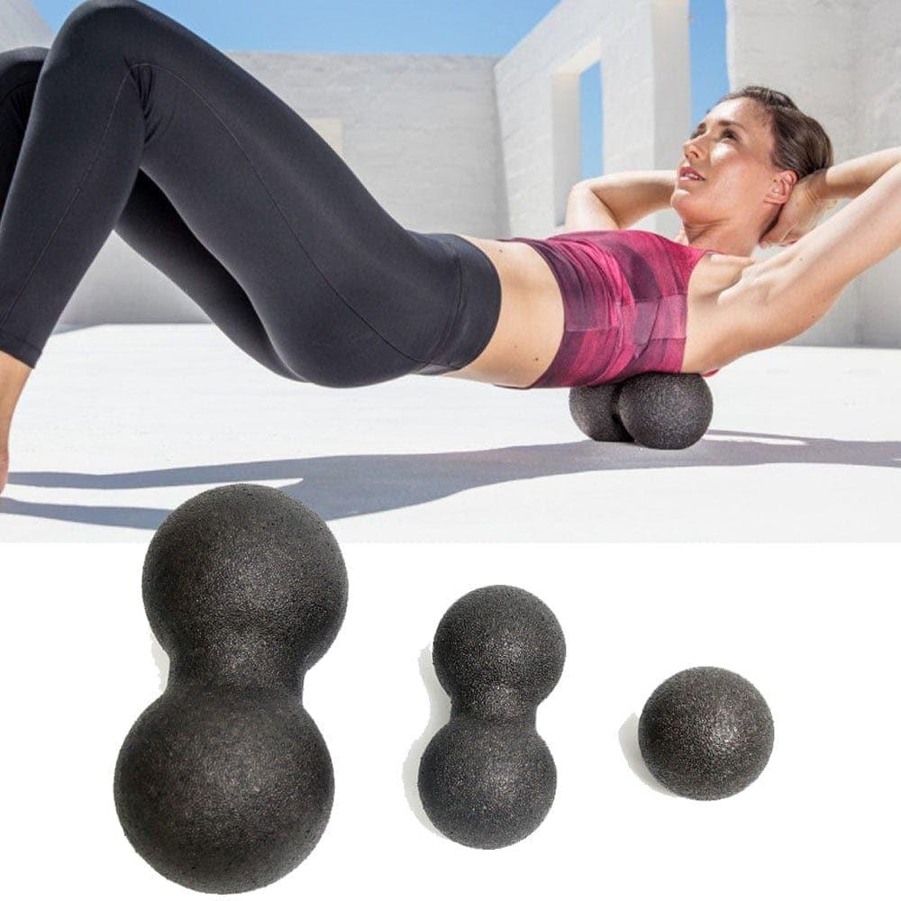 Yoga Equipment Women Yoga Foam Block Roller Peanut Ball Set Block Peanut Massage Roller Ball Therapy Relax Exercise Fitness - Ammpoure Wellbeing 🇬🇧
